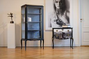 DSCF9660 Vitrinskåp antikt 1940 - Display Cabinet