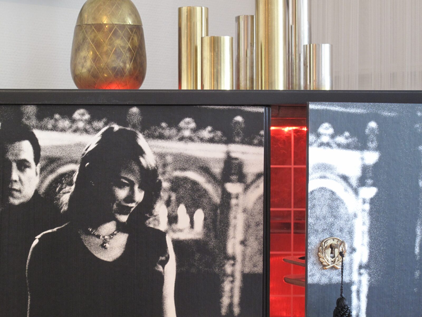 Barskåp ca 1950 – Speakeasy Edition - Sålt - Likadant kan beställas