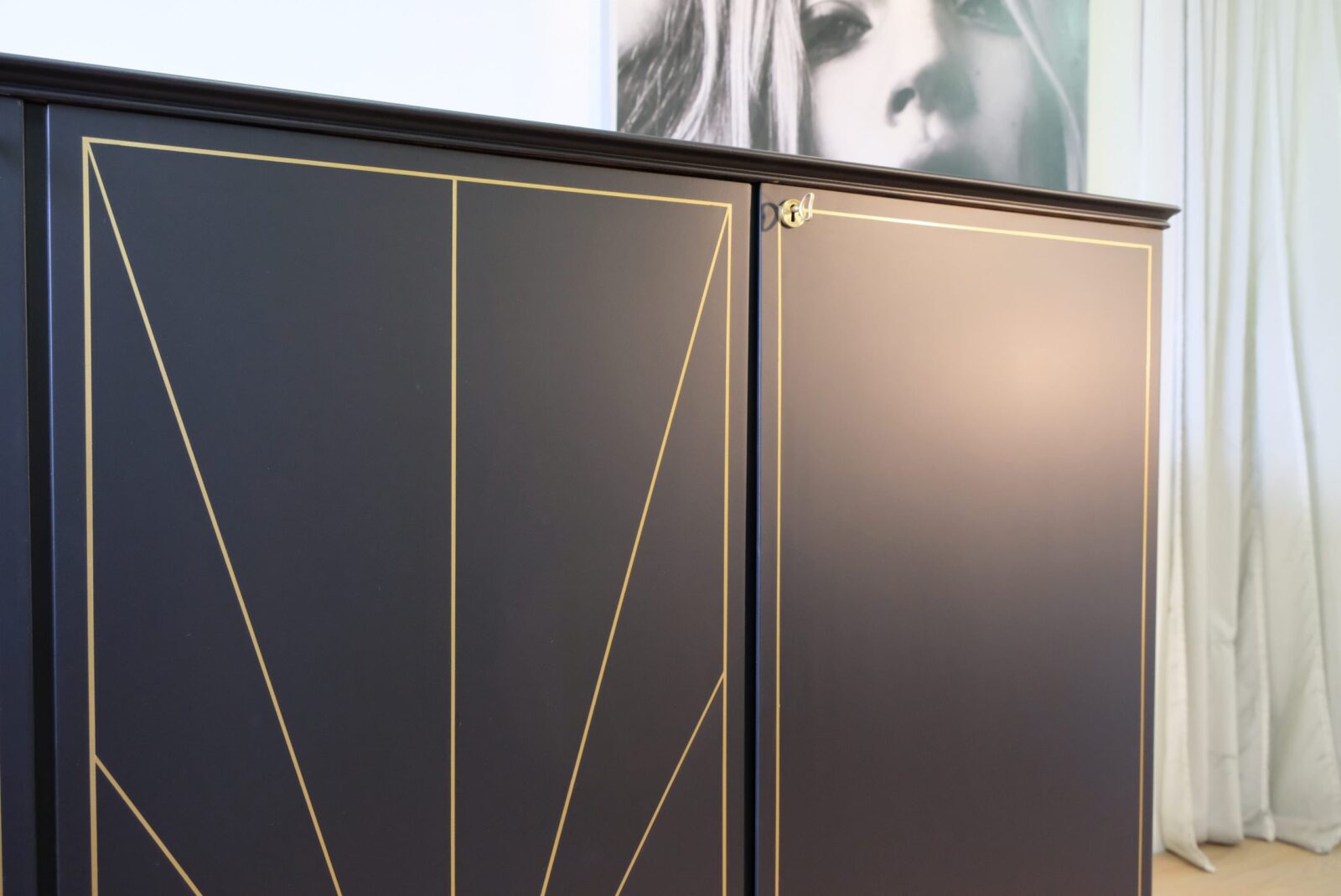 Skåp Swedish Modern ca 1935 Art Deco - Sålt