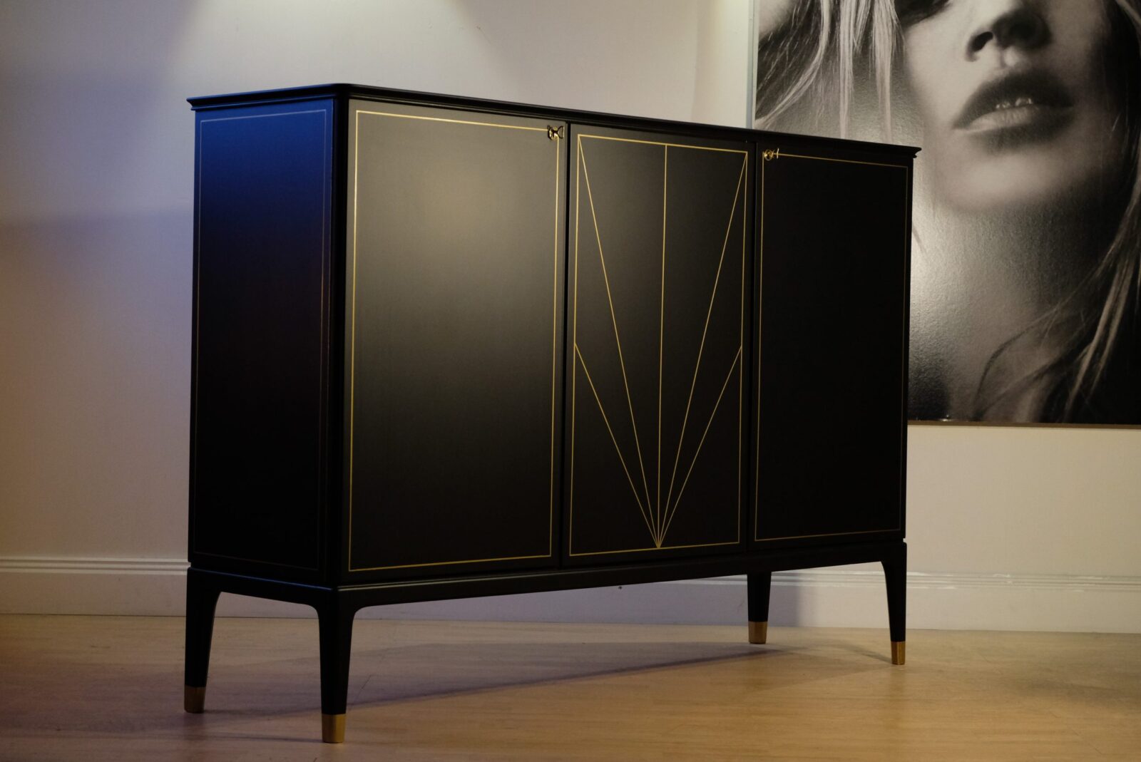 Skåp Swedish Modern ca 1935 Art Deco - Sålt