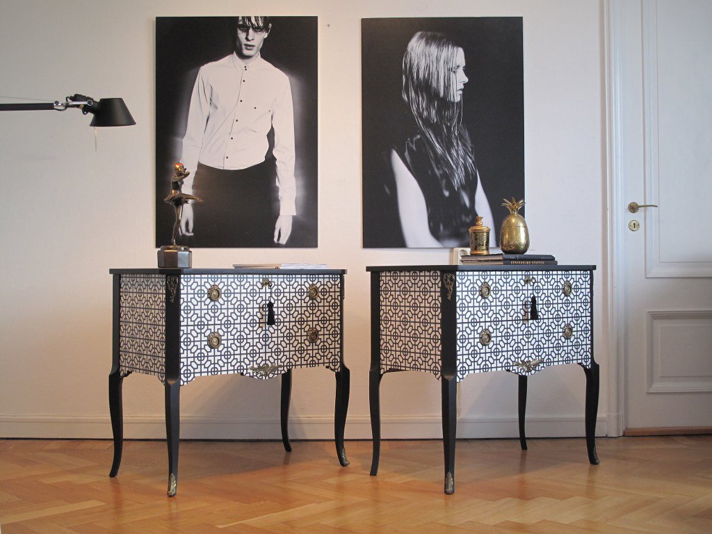 SÅLT - BYRÅER GUSTAVIANSKA HAUPT - LIKADANA KAN BESTÄLLAS