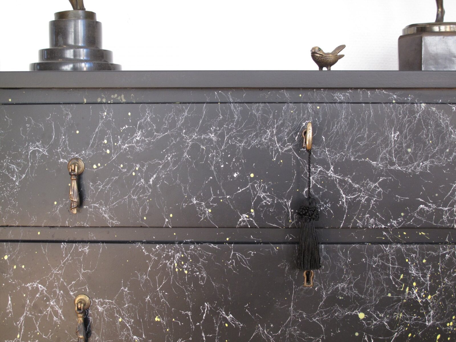 SÅLT - BYRÅ 1930-TAL - BLACK DECO - LIKNANDE KAN BESTÄLLAS