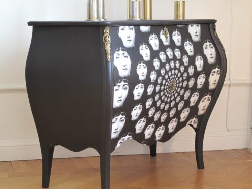 SVART ROKOKO - FORNASETTI BIG BANG - LIKNANDE KAN BESTÄLLAS