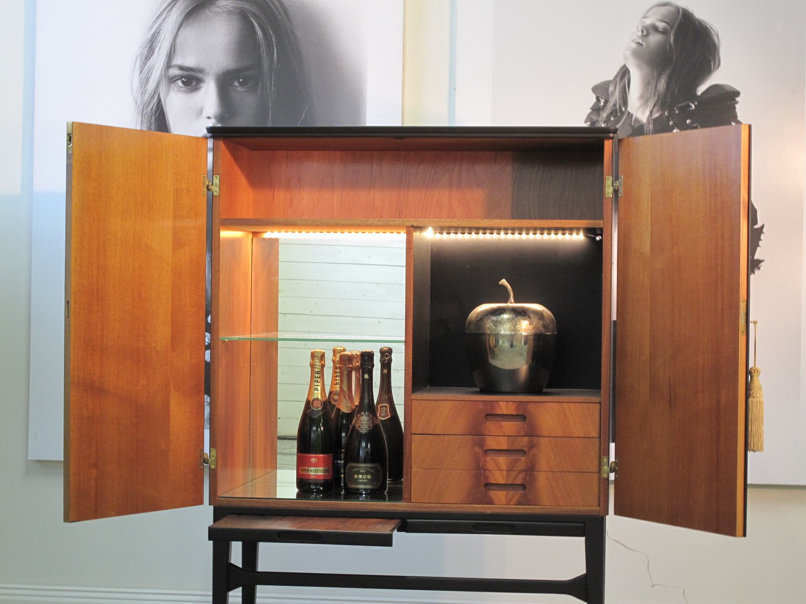 Barskåp Art Decó ca 1960 - Mint Condition - Sålt