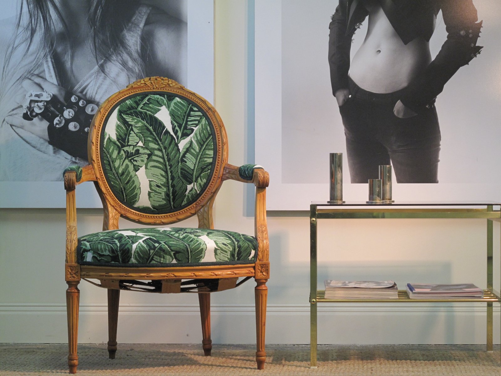 SÅLT - GUSTAVIANSK STOL - MOOD FASHION FABRICS - LIKNANDE KAN BESTÄLLAS