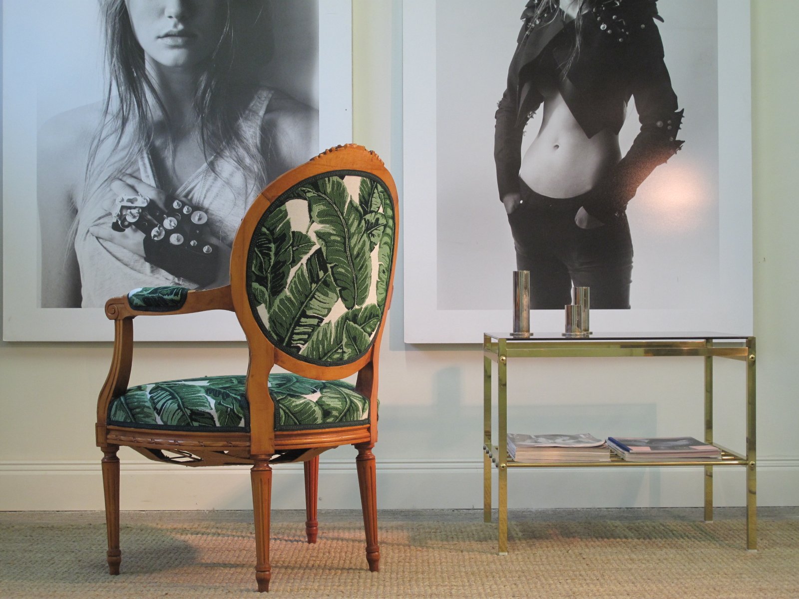 SÅLT - GUSTAVIANSK STOL - MOOD FASHION FABRICS - LIKNANDE KAN BESTÄLLAS