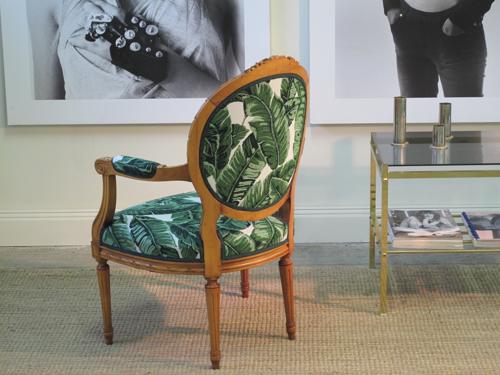 SÅLT - GUSTAVIANSK STOL - MOOD FASHION FABRICS - LIKNANDE KAN BESTÄLLAS