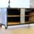 SIDEBOARD CA 1930 - GRAFISKT SVART/VIT - LIKNANDE KAN BESTÄLLAS