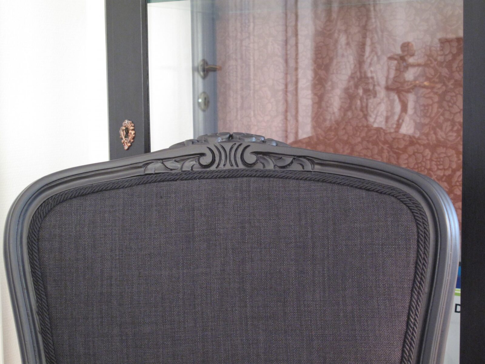 ANTIK ROKOKO SVART / SVART LINNE - LIKNANDE KAN BESTÄLLAS