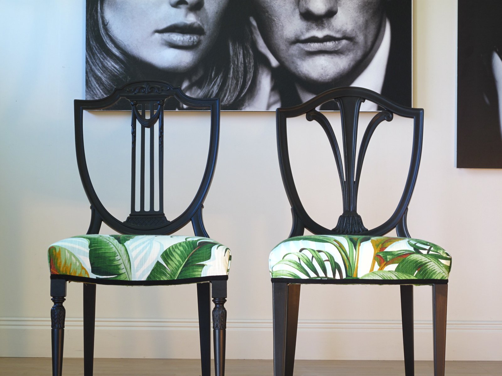 GUSTAVIANSKA STOLAR - PALM LEAF - Sålda - LIKNANDE KAN BESTÄLLAS