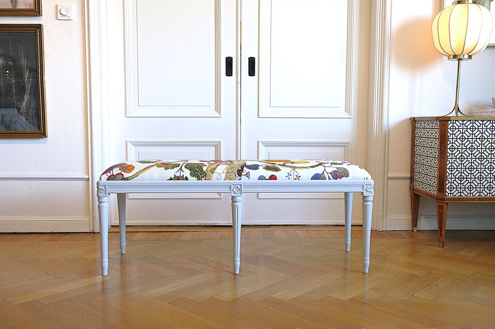 _DSF0565 Gustaviansk bänk - Josef Frank - Till salu