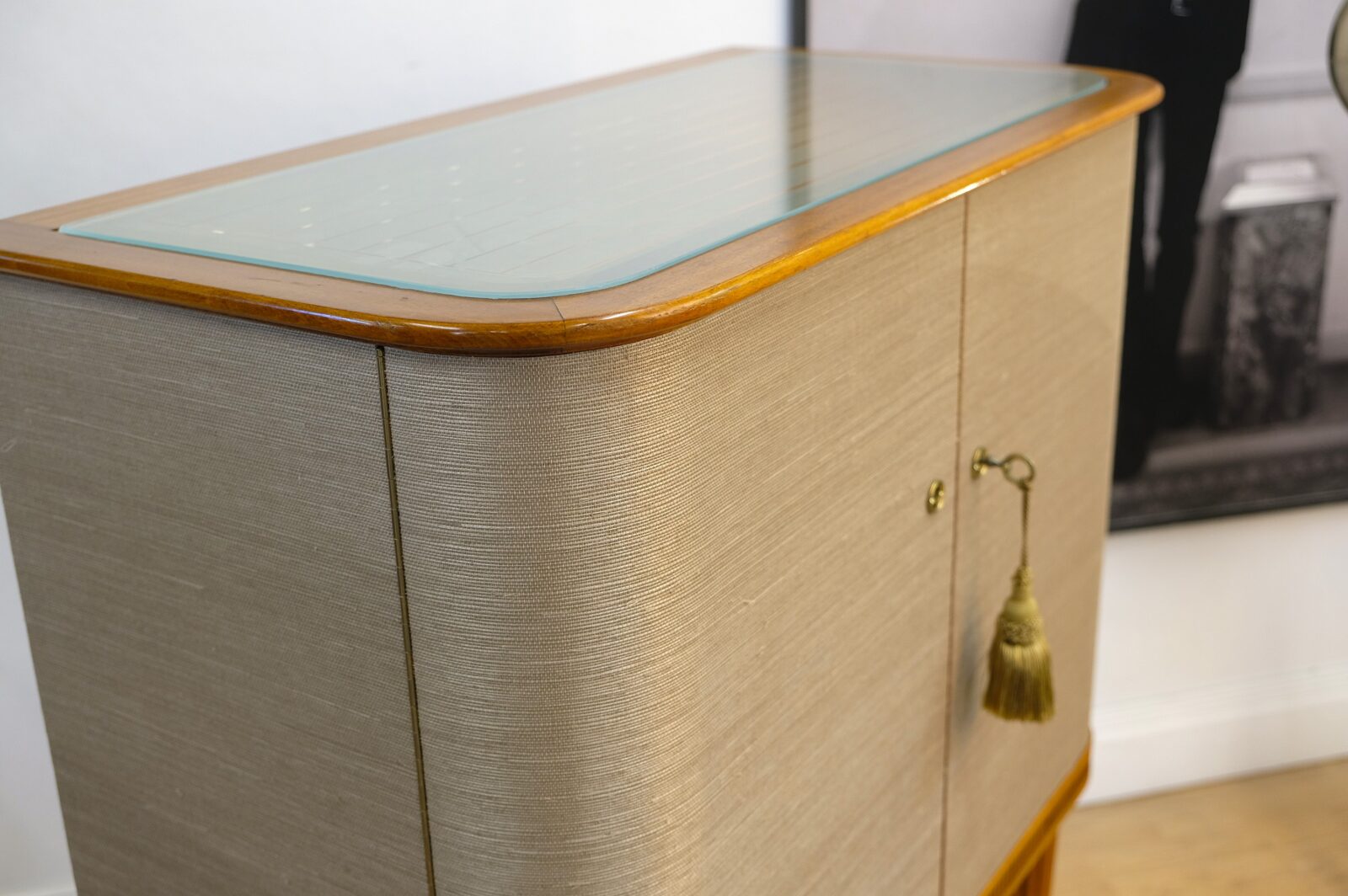 _DSF0606 Frostad glasskiva, sisal