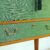 Emerald green sisal handtag i mässing